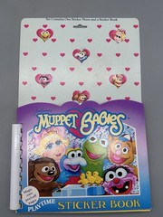 1980’s Lot of 6 Sticker Collection Books My Little Pony Cabbage Patch Muppet!
