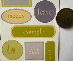 THERE ARE SOME THINGS Stickers(37pc)ChatterBox •Memories•Phrase•Real•Card Making