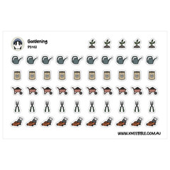 Gardening Planner Stickers – Plant Care Labels & Garden Organizer Tool