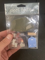 jolee’s boutique stickers Camping and Hiking Stickers NOS Lot of 6 Dimensional