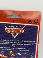 Disney Pixar Cars Chipboard Medley Sandylion Scrapbook Accents 18 Pc NIP