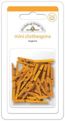 Doodlebug Embellishment Lot Mini Clothespins Add Dimension Projects 14 Colors