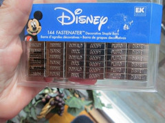EK Success Disney Tinker Bell & Mickey Decorative Staple bar for Fastenater