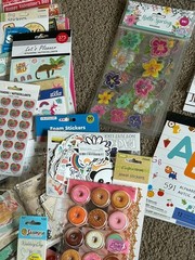 400+ HUGE Sticker Lot Scrapbook Lots Of Different Brands & Subjects