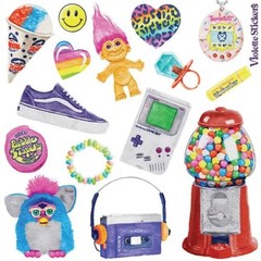 Violette Stickers – 90s Nostalgia – 1 Retro & Vintage Pop Culture Sticker Sheet