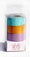 Bella Blvd – DESIGNER TAPE Beautiful «POLKA DOT COMBO» 19MM #374