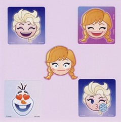 30 Shaped Stickers – Hot Wheels, Princess, Frozen, Inside Out, Spider-Man, Jake