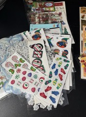 VTG Scrapbook Stickers All Loose Complete Sheets School Art Teacher Lot 300+