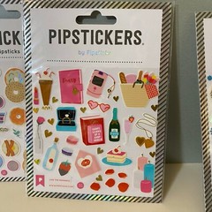 Pipsticks Stickers Bagel Monster Snow Day Live The Romance