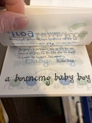 Colorbok Vellum Quote Pack Stack “Baby Boy” 24 Sheets Scrapbook Over 70 Quotes