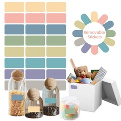 Removable Freezer Labels, 1×2 Inch Color Coding Removable Label for Food Cont…