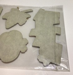 Fall Autumn Theme Scrapbook Stickers And Chipboard Embellishments Sealed 2 Packs
