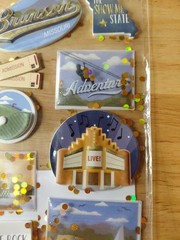 Recollections BRANSON MISSOURI Dimensional Stickers 9 Pieces