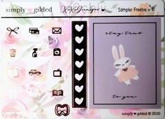 *YOU CHOOSE* NEW simply gilded Sticker Samplers Collection