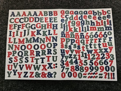 Creative Memories ABC/123 MINI LETTERS/NUMBERS NEW Lots of colors and styles