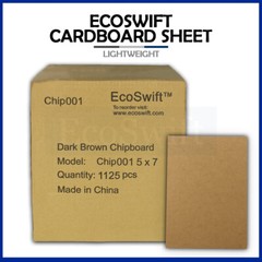 1125 5×7 EcoSwift Chipboard Cardboard Craft Scrapbook Scrapbooking Sheets 5″x7″