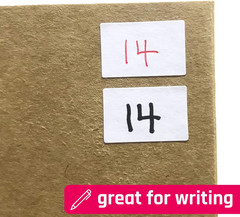 0.5″ X 0.3″, 2000 Pack – Small Price Stickers, White Label Stickers to Write On
