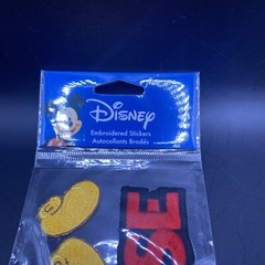 MICKEY MOUSE TITLE Embroidered Stickers (8pc)Disney•Gloves•Head Icons•Disneyland