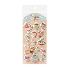 Cute Themed Decorative 3D Sticker Set for Journaling Stationery Decoration DIY