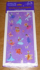 Hallmark Heartline Stickers Flower Fairies Fairy 2 Sheets NIP Free Ship Over $15