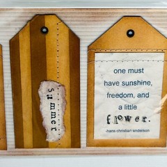 Remember When Summer Tags Tag Stickers 2 Sticker Sheets Scrapbook #22366