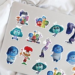 50Pcs Inside Out Stickers Cartoon Movie Luggage Game Waterproof Vinyl-US Seller