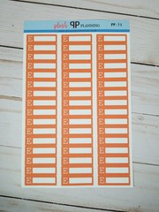 ETSY Icon Label Planner Stickers, Sales Tracker, Etsy Tracker