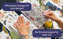Woodland Vintage Sticker Book With 1000+ Stickers For Journaling Scrapbooking