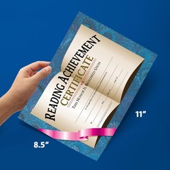 Reading Achievement Certificate, 11 x 8-1/2 inches, Paper, Pack of 30