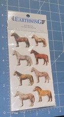 4 Vintage 1994 Collector Stickers – Puffy Horses – Silverwing