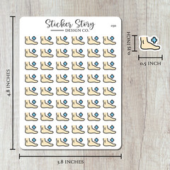 Podiatry Appointment Planner stickers