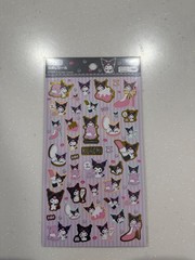 Sanrio Sticker Set My Melody Kuromi Cinnamoroll Japan Exclusive Cute
