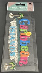 Jolee’s Boutique Dimensional Sticker Scrapbooking Vacation Caribbean Islands