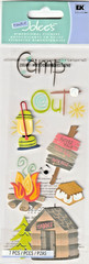 Jolee’s Boutique» CAMPING » Scrapbook Dimensional Stickers-7pcs