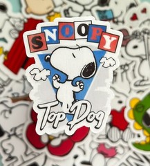 20pcs Snoopy Stickers – Cute Peanuts Cartoon Vinyl Decals for Laptop Waterproof