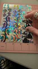 Vintage Stickers Early Sandylion ?? Prism Cats Fish Seahorse Large Sheet