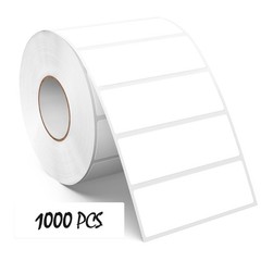 1000 Pack 3×1 Inch Rectangular White Label Stickers to Write On Labels