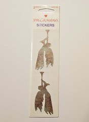 Mrs. Grossman’s Stickers Lot 2 Strips New Package ~Metal Angel~HTF RARE