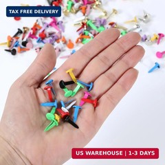 180pcs Brads for Paper Crafts，12 Colors Brads Paper Fasteners Metal Paper Fasten