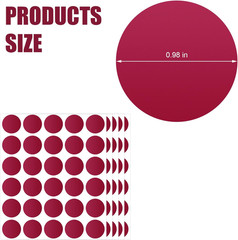 90 Pack Scratch off Stickers, 1 Inch round Self Adhesive Scratch off Cards