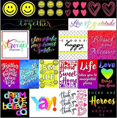Reminisce Love & Gratitude (LAG-100) 12×12 Sticker Sheet