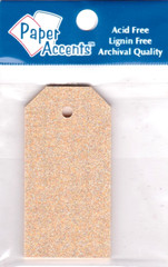 Paper Accents DAFFODIL Gold Yellow 10 Piece XXS Craft Tags 2.5″ X 5.25″ Glitter