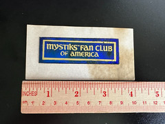 RARE – Vintage 80s Mystiks Fan Club of America Oilies Sticker