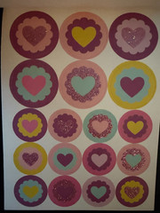 RECOLLECTIONS VALENTINE’S DAY STICKER BOOK 263 PC STICKERS 12 SHEETS ROMANCE