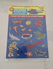 Vintage Okee Dokee Sticker Company Sticker Activity Pack Danger Squad