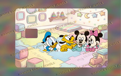 Baby Mickey and Friends Fan Art Card Decal *