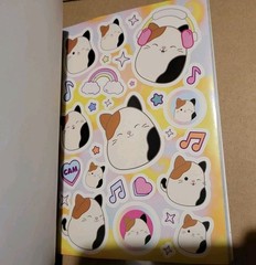 Original Squishmallows 1000+ Sticker Book 30 Pages Of Stickers
