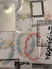 120pcVintage Gothic Transparency Overlay Ephemera LotJunk Journal Vellum Acetate
