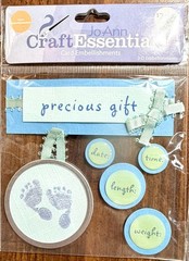 4 pkgs Joann Darice Stickers Scrapbooking Journal Card Making Craft
