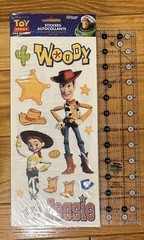 DISNEY/Pixar Toy Story Woody~Jessie~Large Stickers~2003-Sandylion~Vintage~Rare